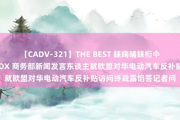 【CADV-321】THE BEST 銇婅哺銇椼仐銇俱仚銆?50浜?鏅傞枔DX 商务部新闻发言东谈主就欧盟对华电动汽车反补贴访问终裁露馅答记者问