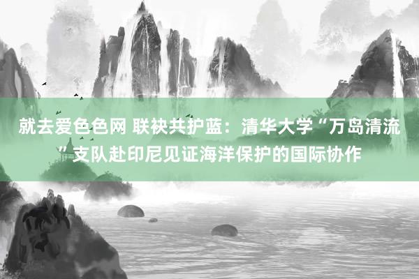 就去爱色色网 联袂共护蓝：清华大学“万岛清流”支队赴印尼见证海洋保护的国际协作